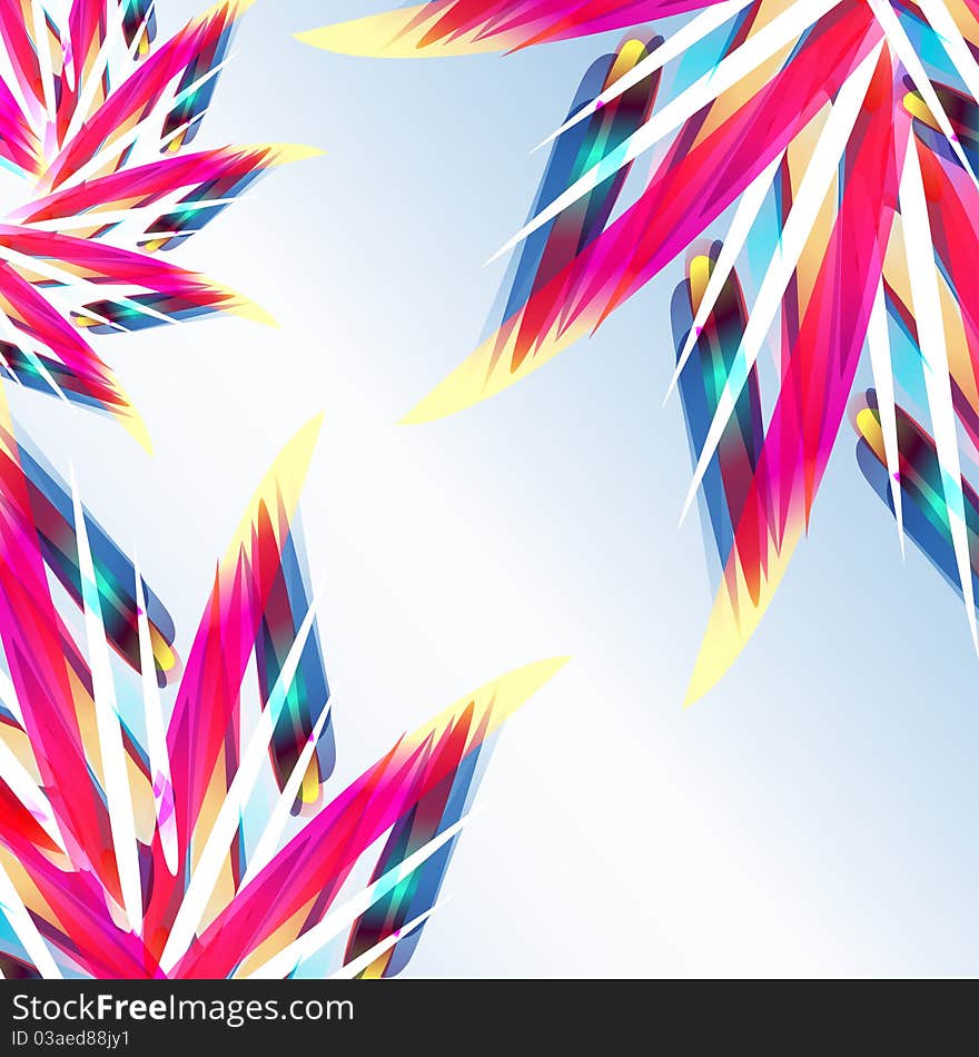 Abstract vector bright modern background. Abstract vector bright modern background