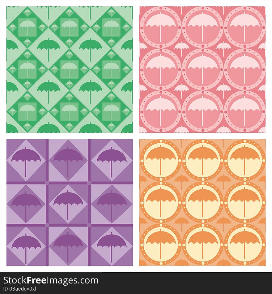 Cute umbrella patterns