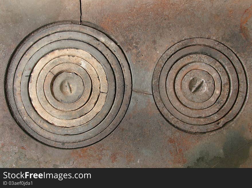 Ancient Kitchen Stove Rings