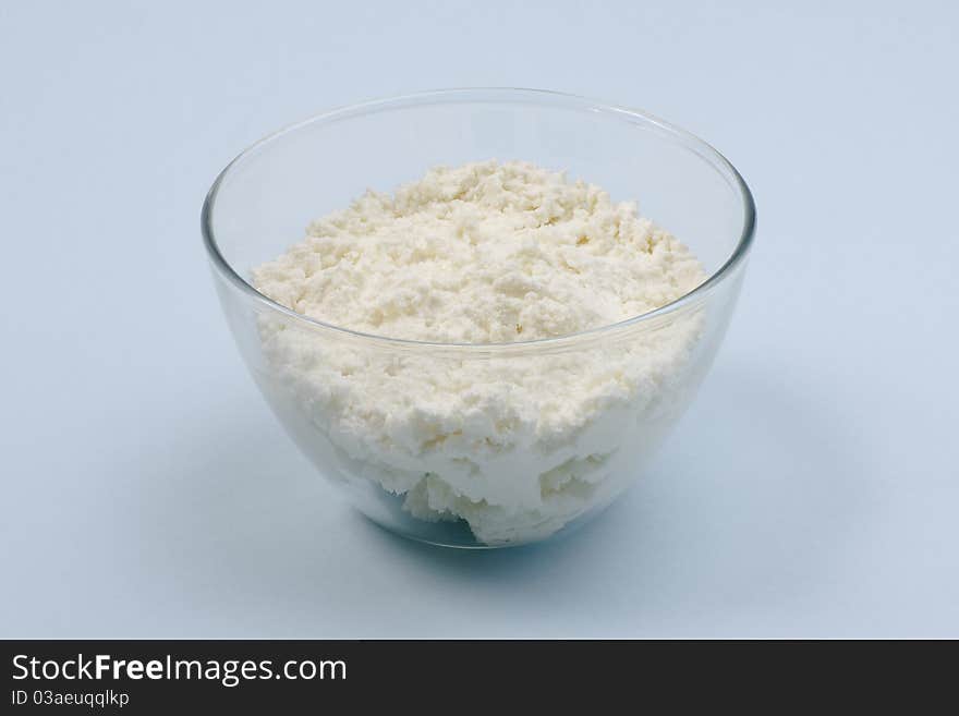 Bowl With Cottage Cheese