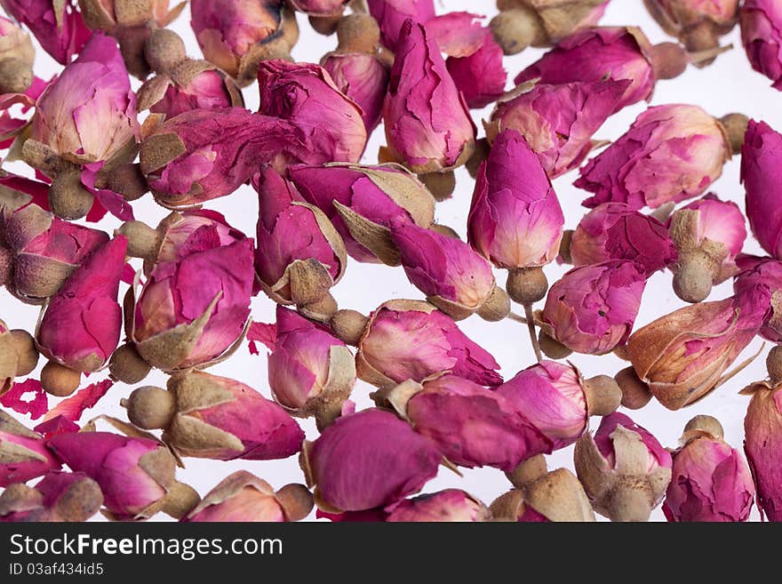 Buds Of Dried Roses