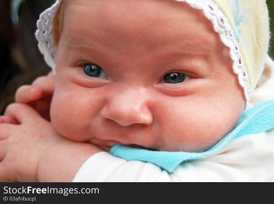 Little happy Baby boy closeup. Little happy Baby boy closeup