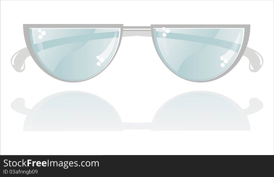 Glasses Isolated On White