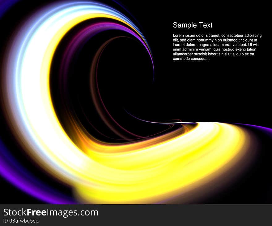 Dynamic interplay of lines on the subject of modern technologies, communications, progress, motion, flexibility and speed. Dynamic interplay of lines on the subject of modern technologies, communications, progress, motion, flexibility and speed