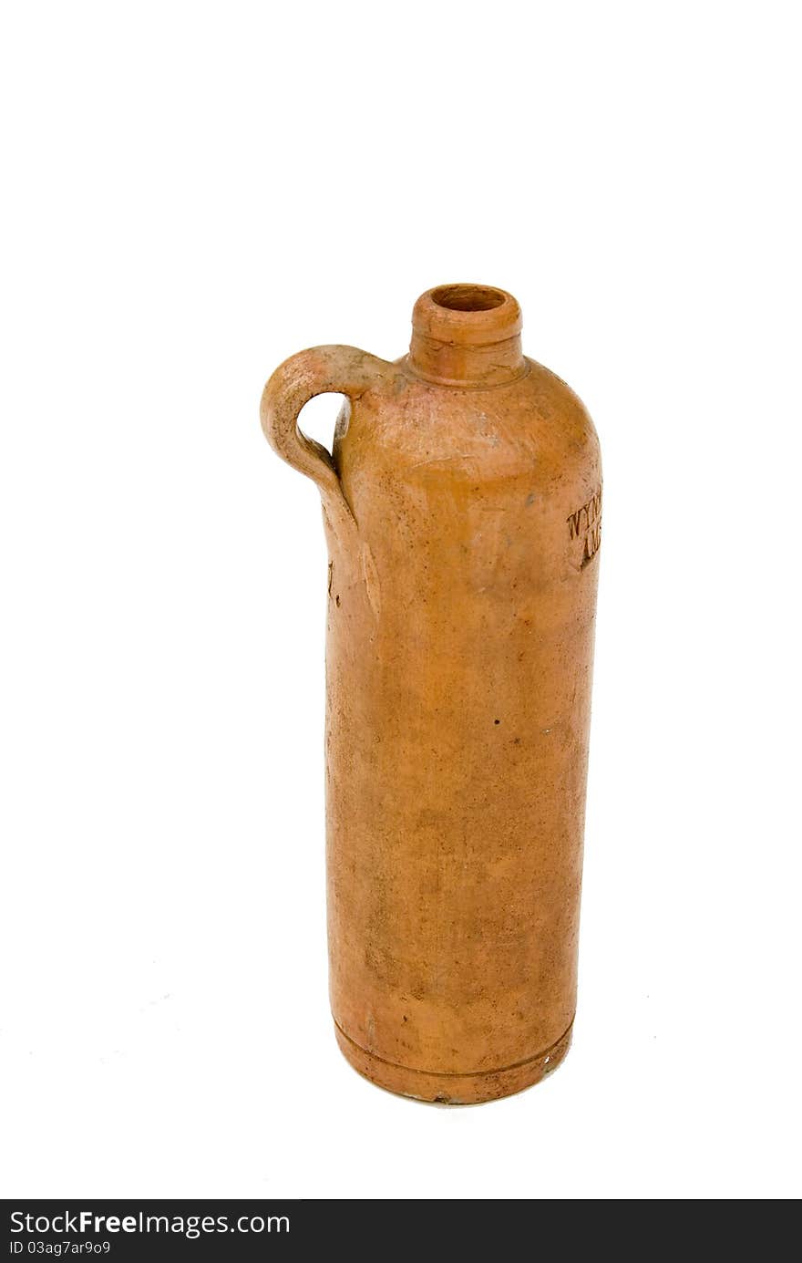 Old Clay Bottle