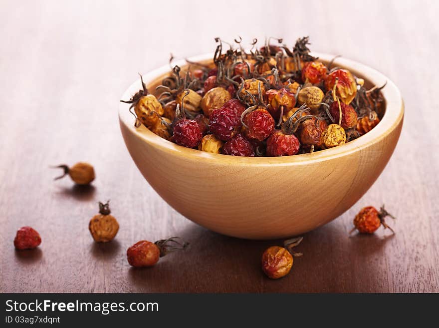 Dried rosehips