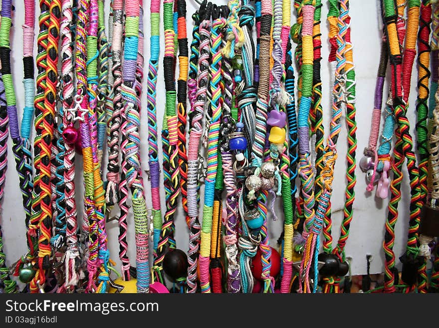 Vibrant ethnic necklaces