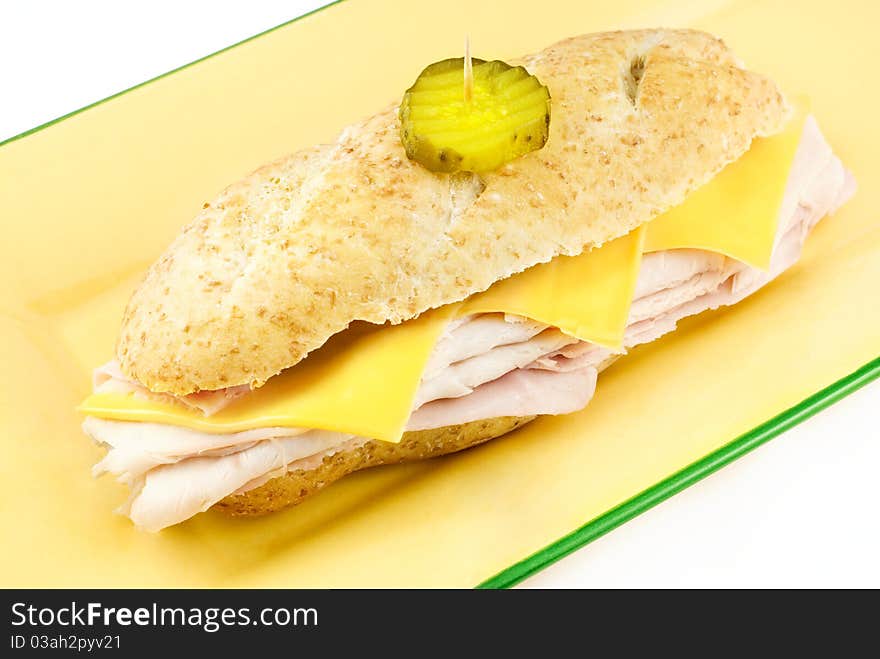 Turkey Submarine Sandwich