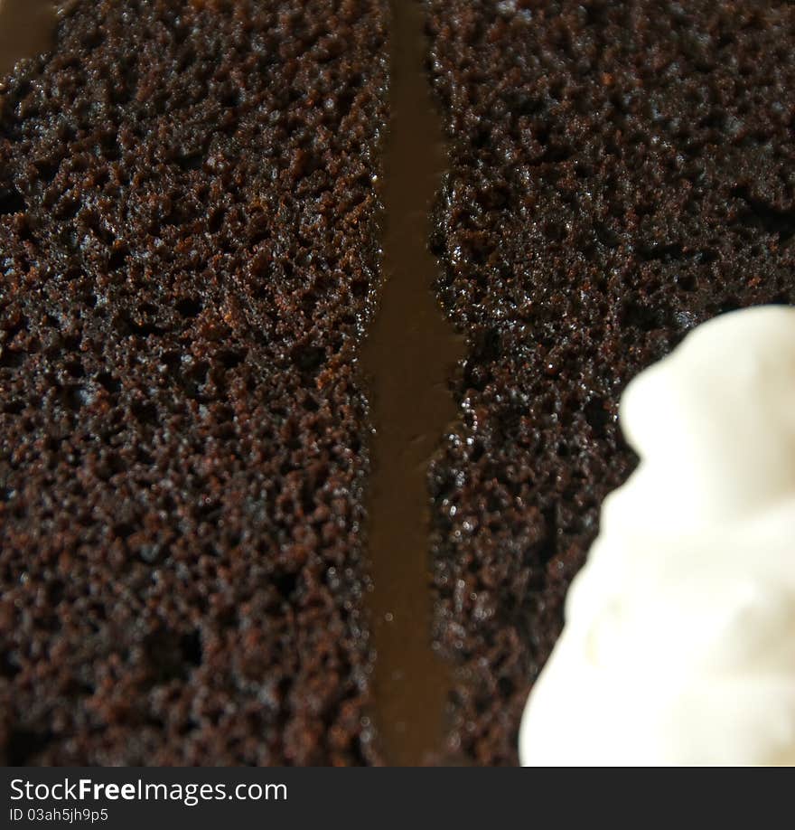 Moist chocolate cake