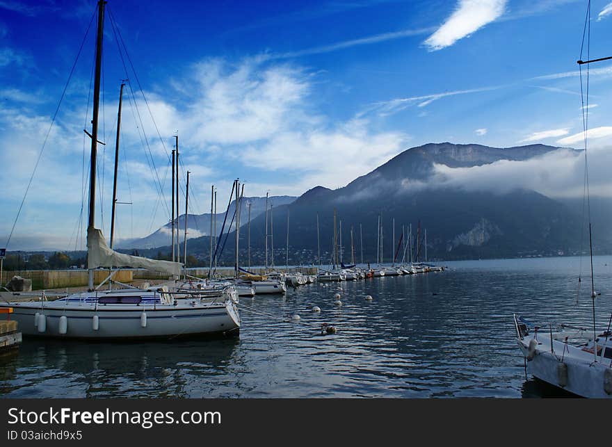 A Mooring In Mountains