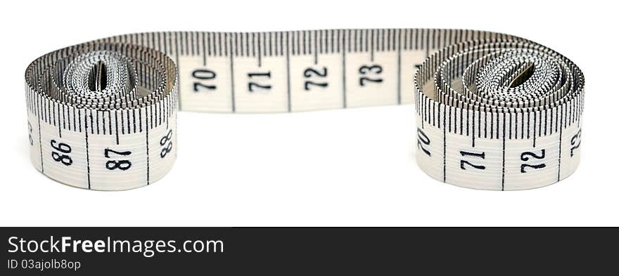 White measuring tape