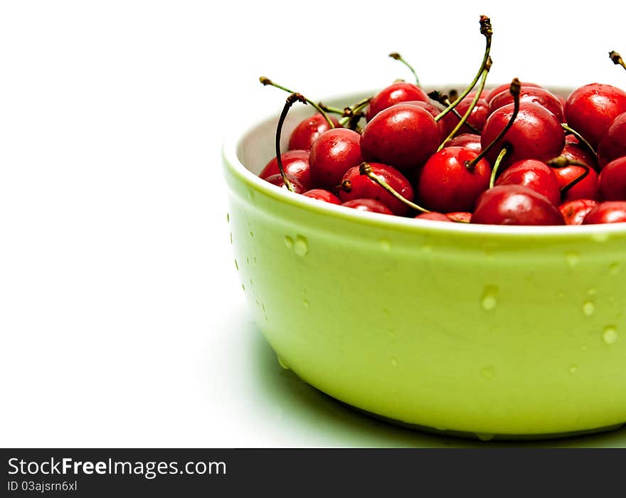 Red cherries