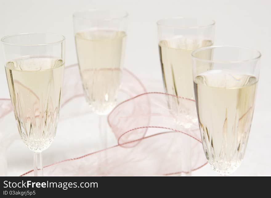 Champagne glasses