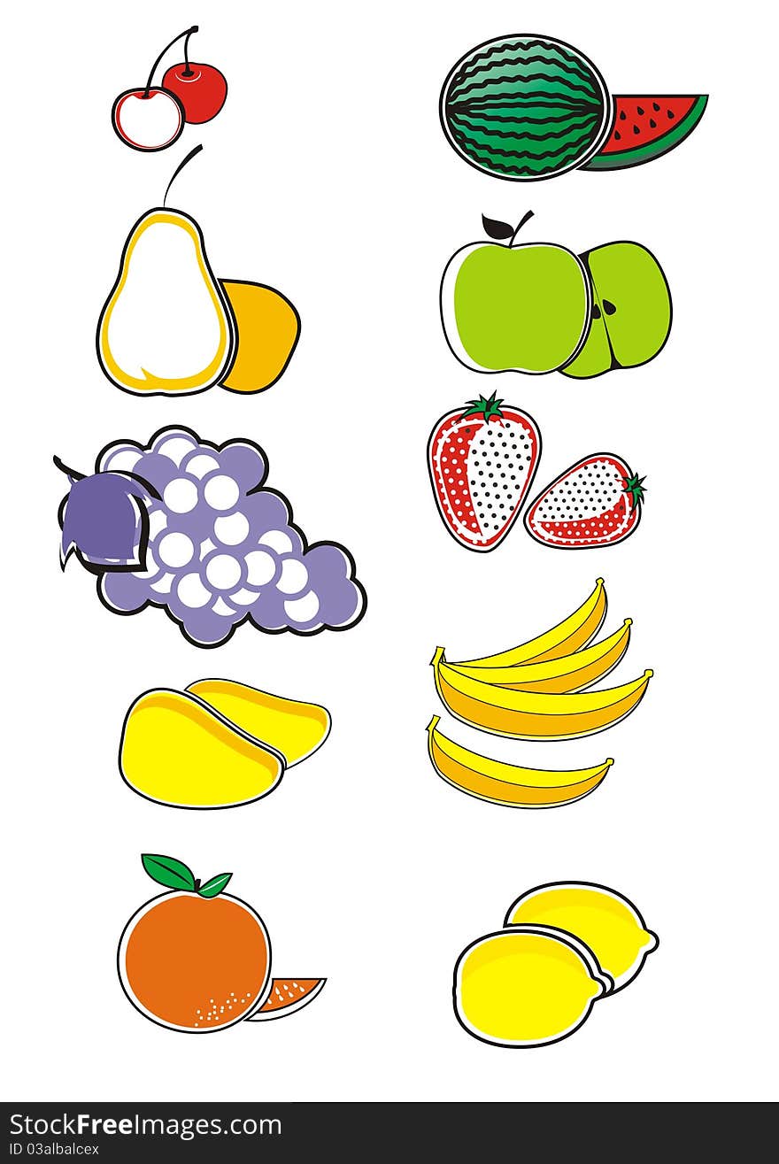 This is the illustration of fruit.