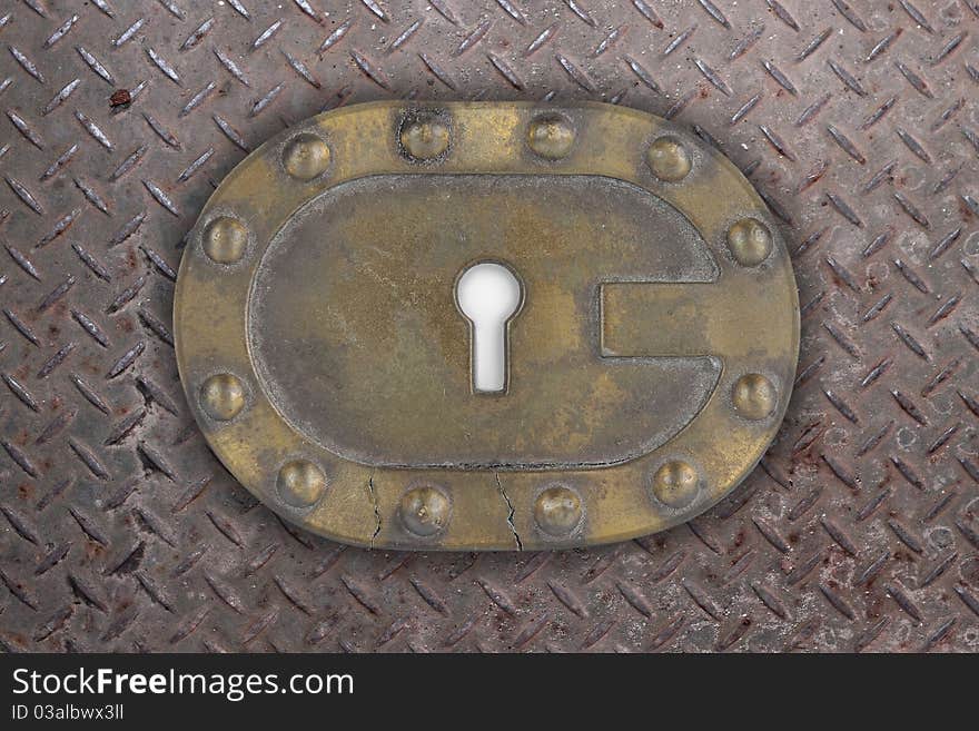 Rust key hole