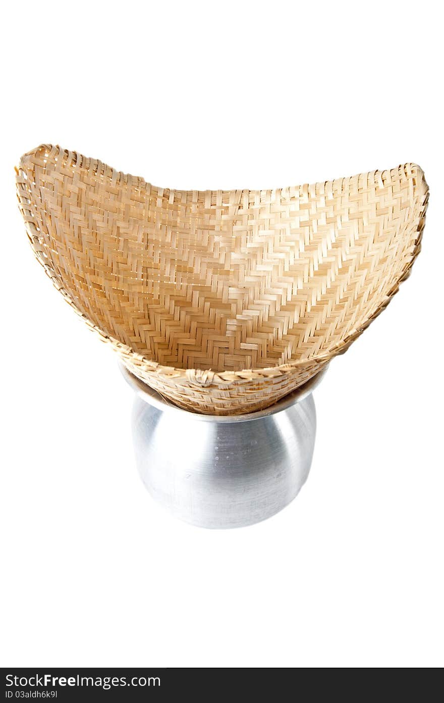 Bamboo weave sticky rice streamer