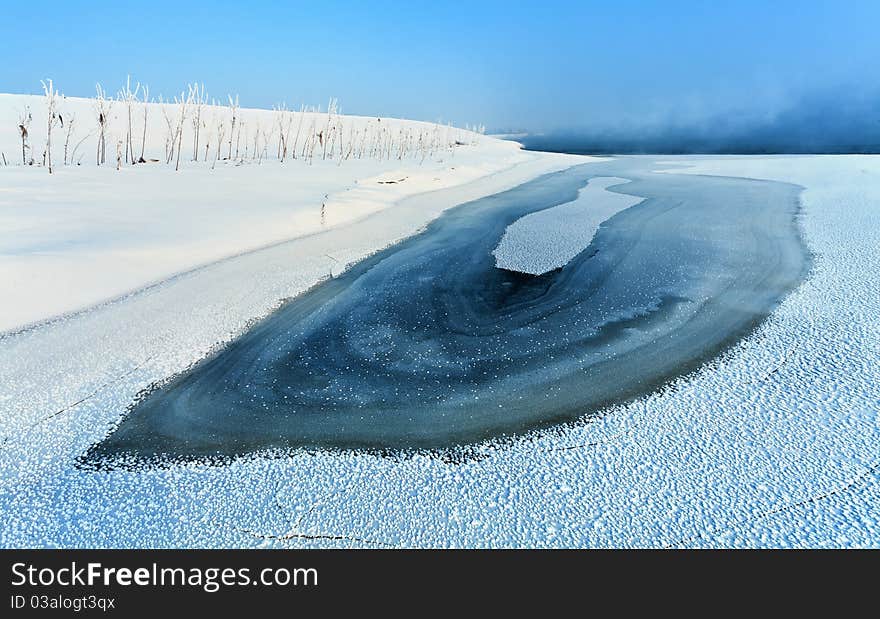 Snow scene