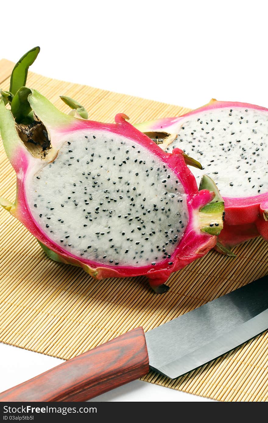 Fresh tropical fruit pitaya, pitahaya or dragon fruit