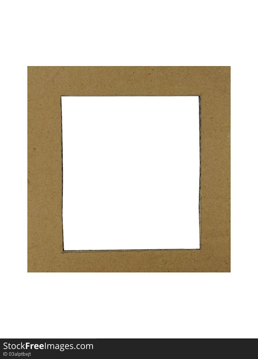 Textured Cardboard Frame