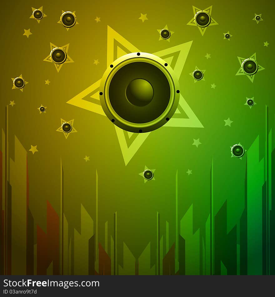 Abstract festive background. Clip-art