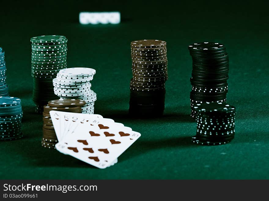 Poker gear vintage colors