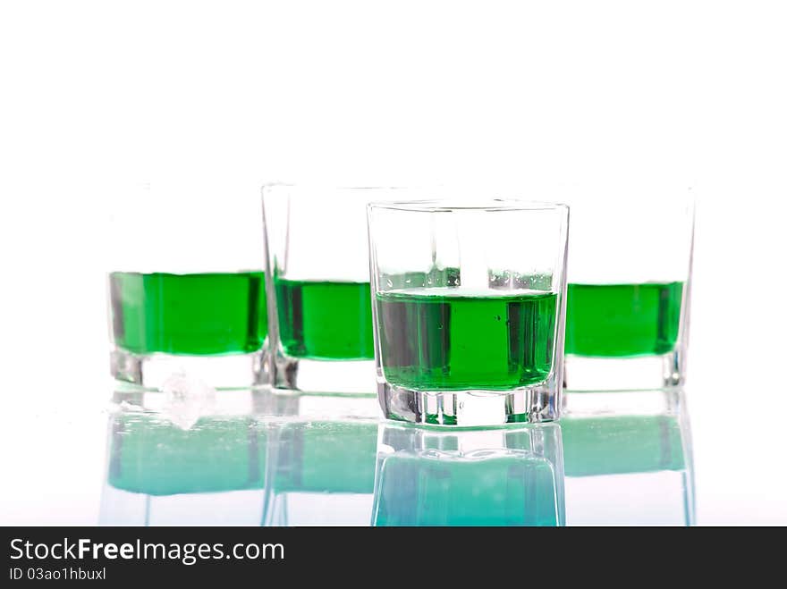 St. Patrick's Day Celebration Shots