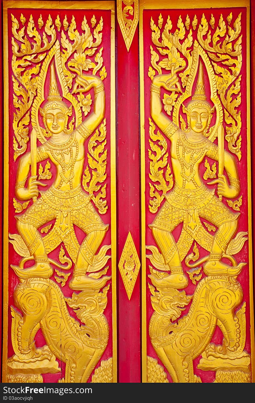 Door Of Thai Style