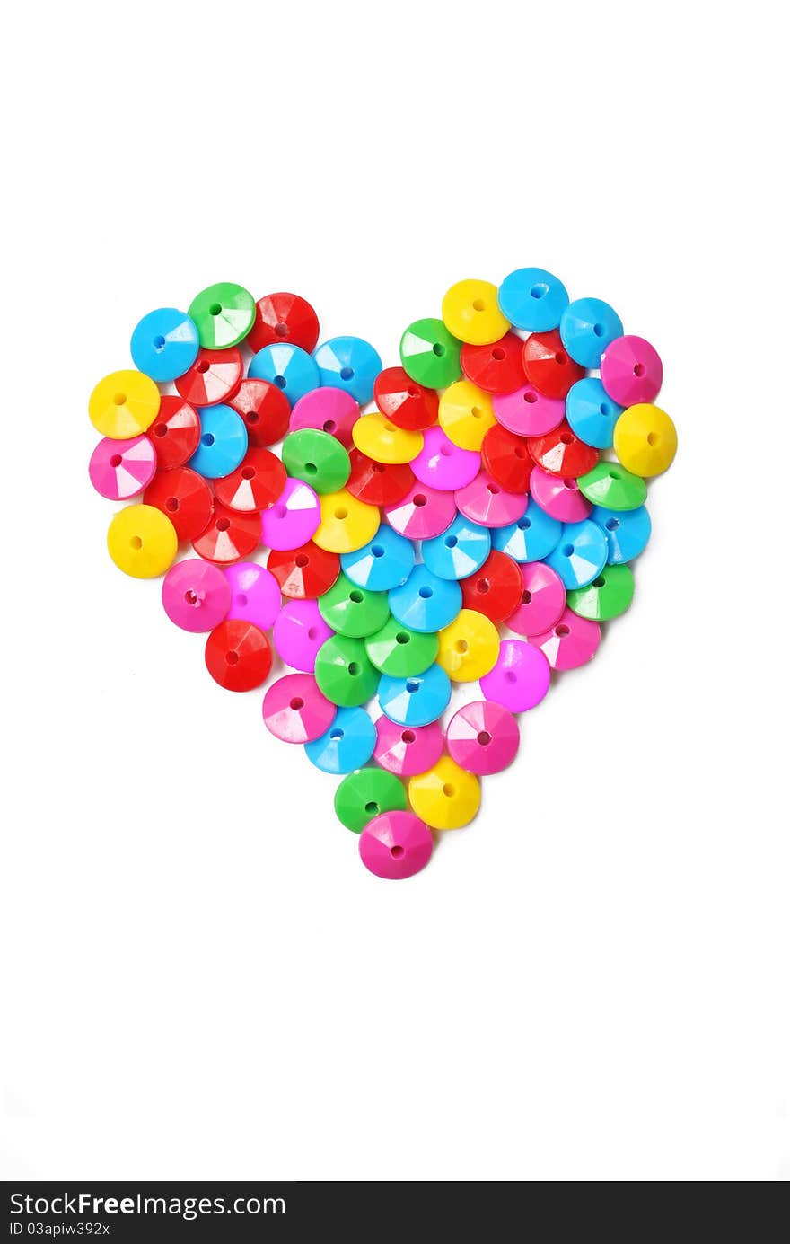 Colorful heart