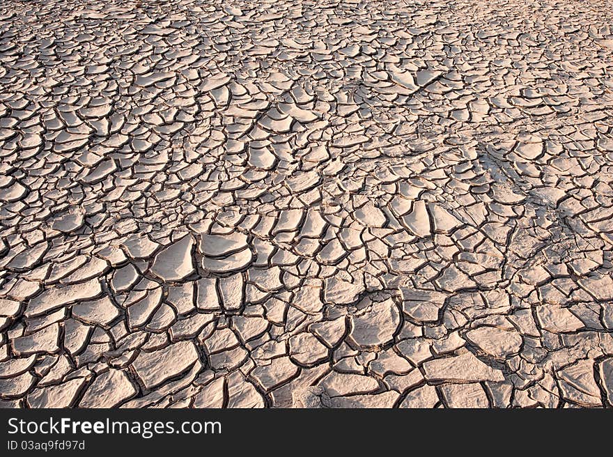 Dry Mud Field after water in lake dry. Dry Mud Field after water in lake dry.