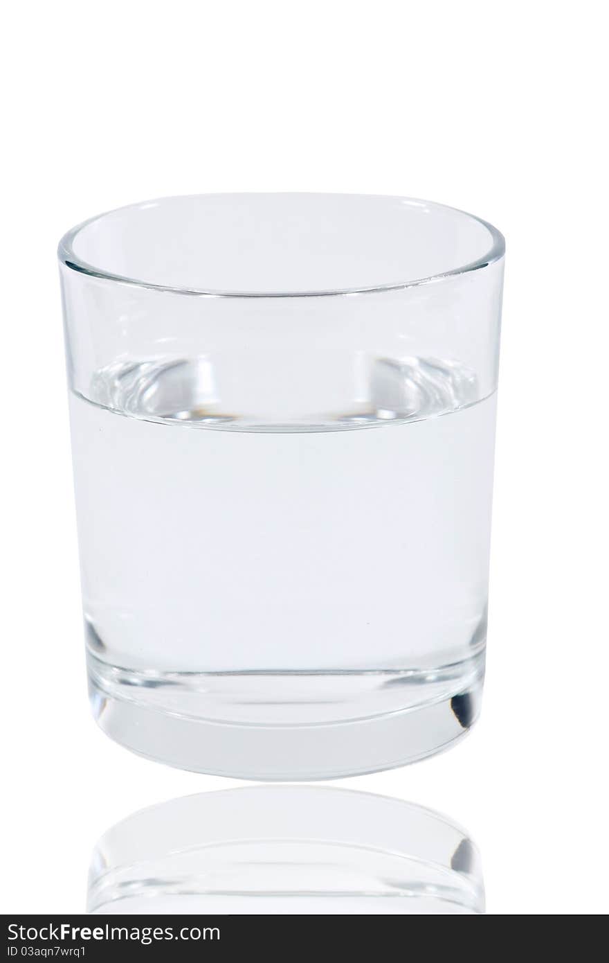 Glass of water