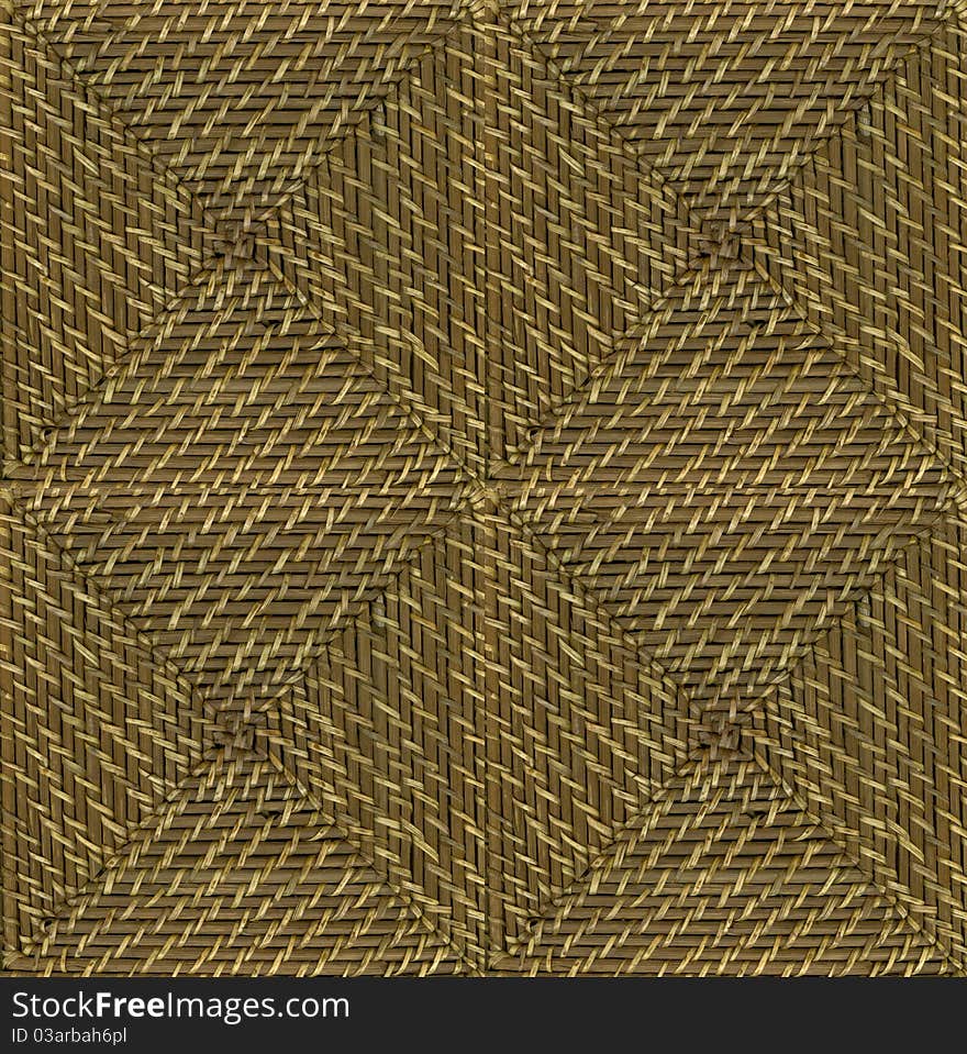 Closeup of decorative wood strings background