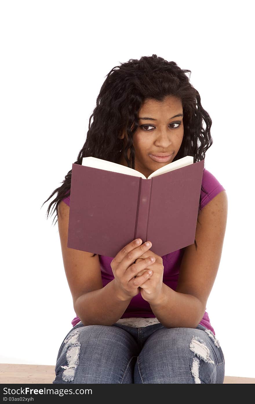 African American Reading A Book