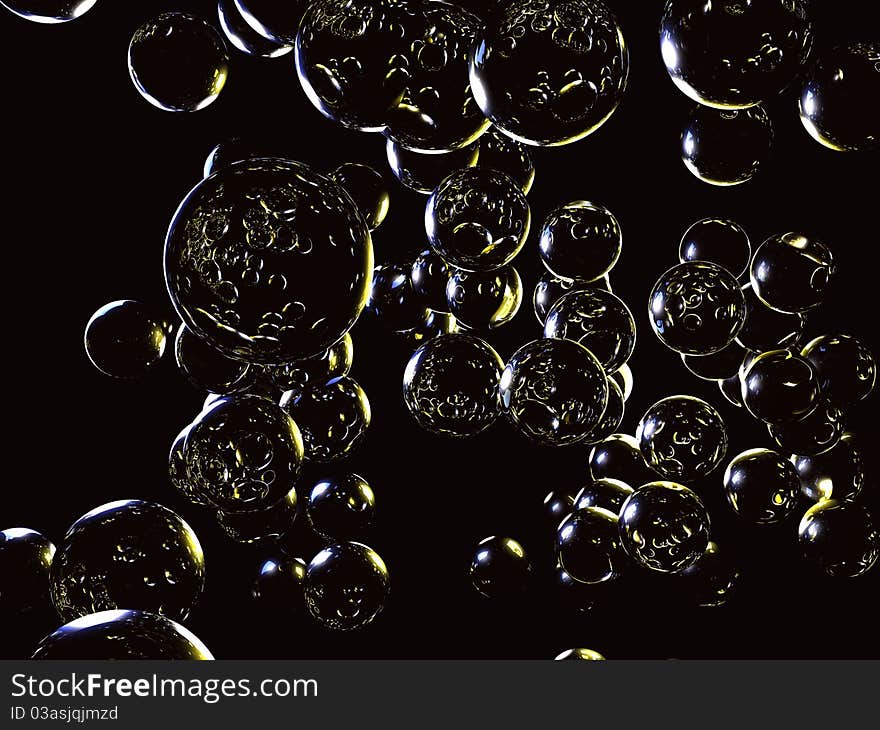 Reflective bubbles