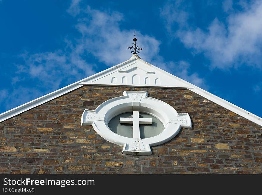 Old Catholic Church in Adelaide,Australia,19th century. Old Catholic Church in Adelaide,Australia,19th century