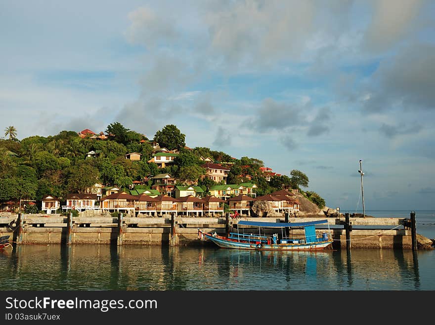 Ocean view nice seascape of thailand places. Ocean view nice seascape of thailand places