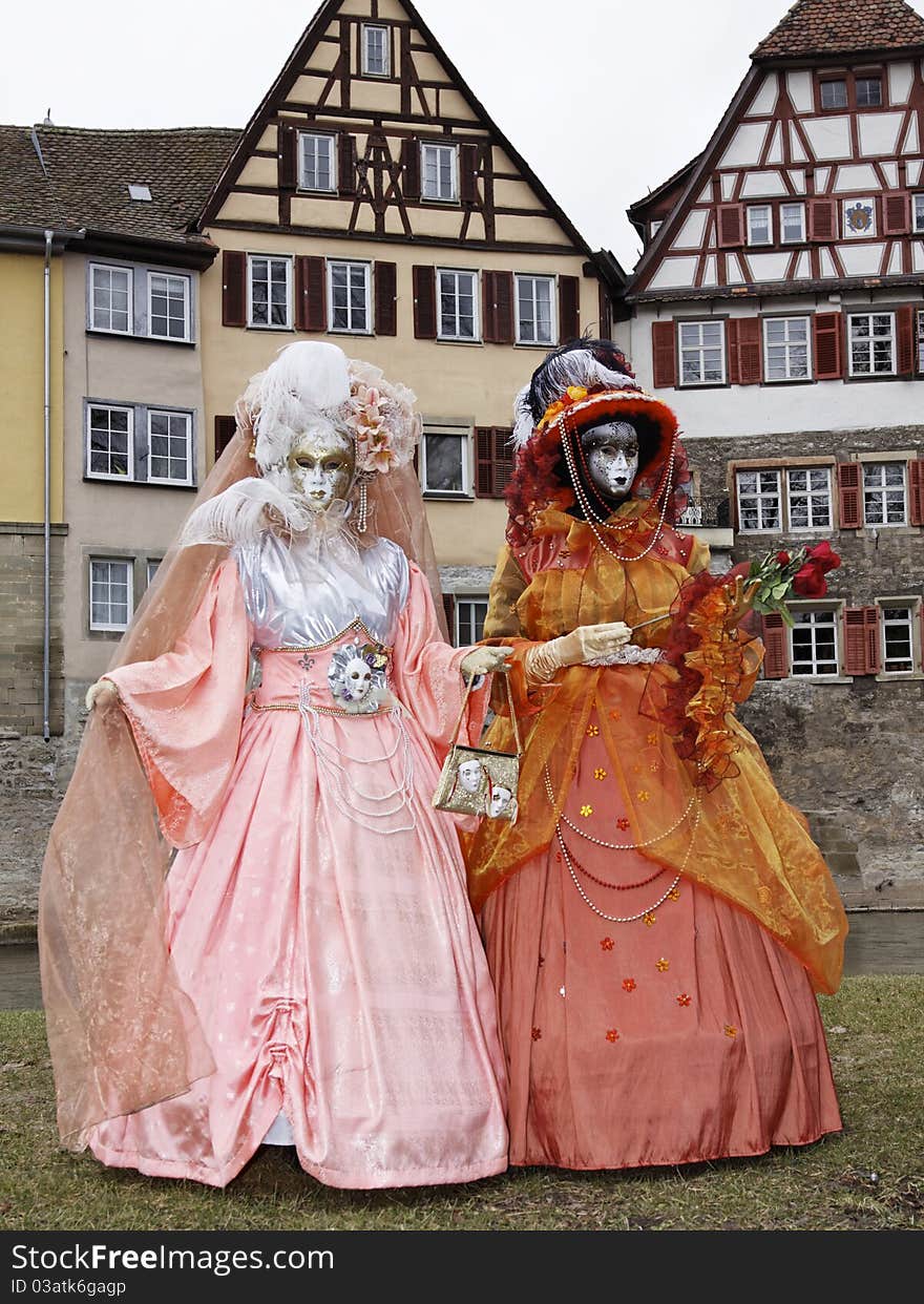 Hallia VENEZIA - Carnival event in the Schwabisch Hall Old Town. 27/02/2011