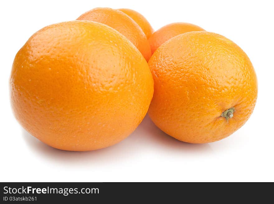 Five fresh orange