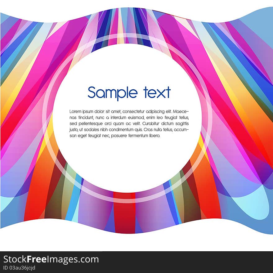 Beautiful abstract background with bright multicolor lines. Beautiful abstract background with bright multicolor lines