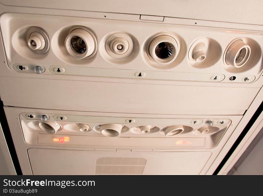 Interior Airplane Cabin