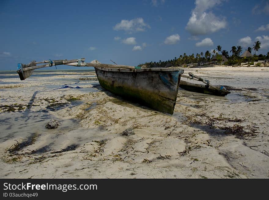 Zanzibar fisherman s boat