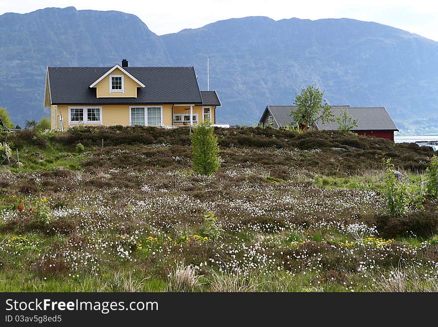 Detached house, free-standing house for holidays