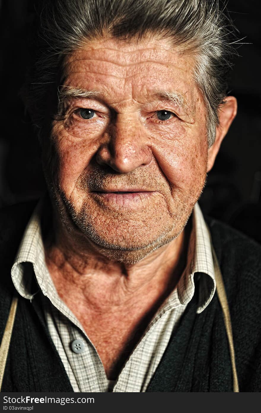 Elderly man, portrait