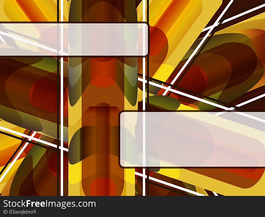 Abstract brown lighting  background. Abstract brown lighting  background