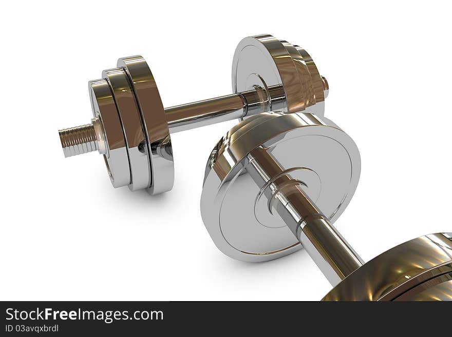 3d Dumbbell weight