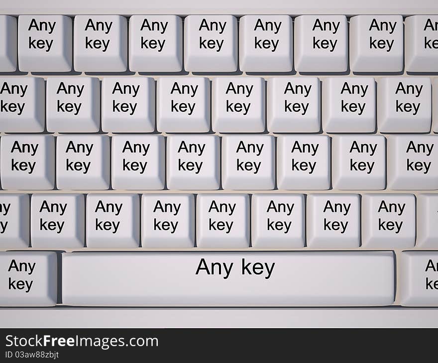 Any key