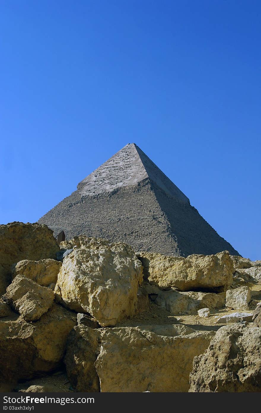 Giza pyramids of cairo,Egypt