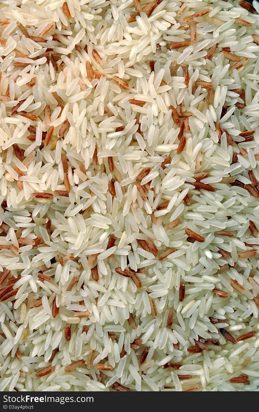 Clean, white rice is the staple food of Thai people. Clean, white rice is the staple food of Thai people.