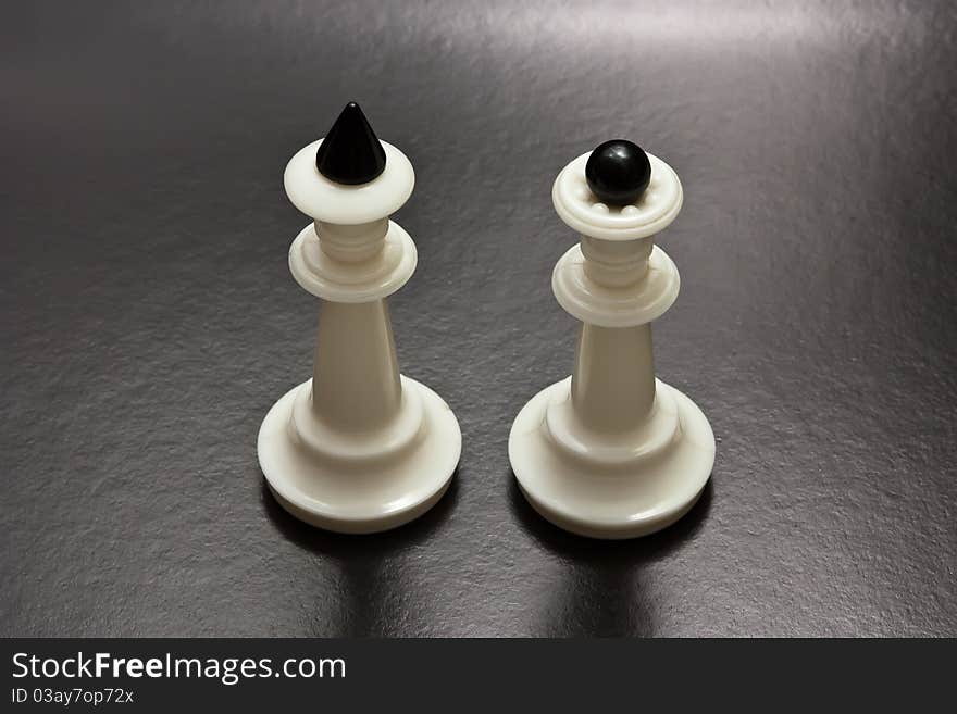 White chess figure