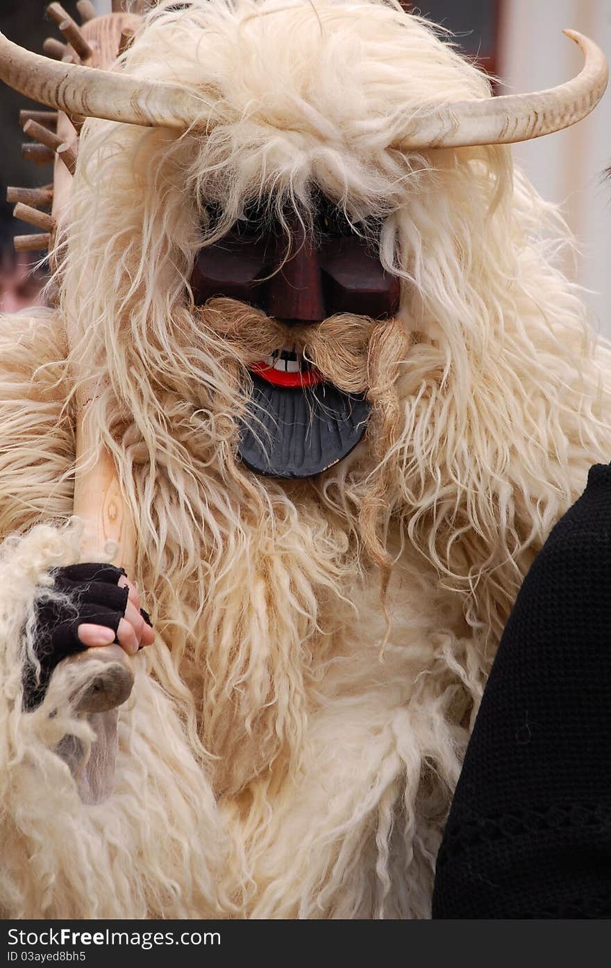 Traditional hungarian carneval in Mohács. Traditional hungarian carneval in Mohács