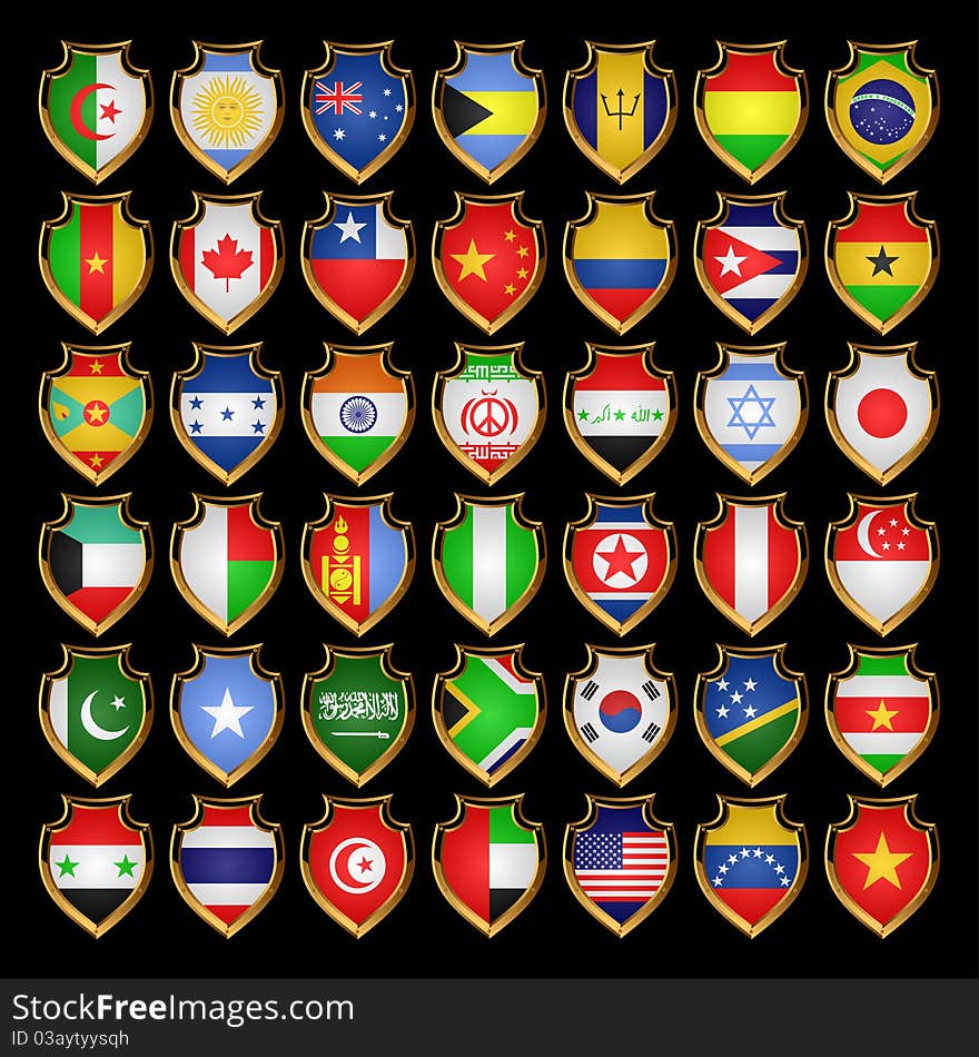 Flags-badges.